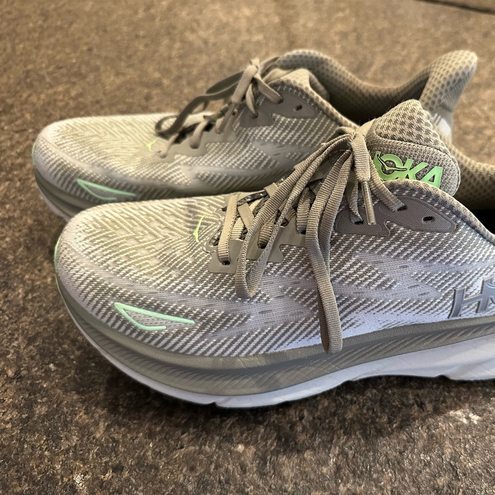 Like new Hokas; Sage colorway; only worn 3-4 times